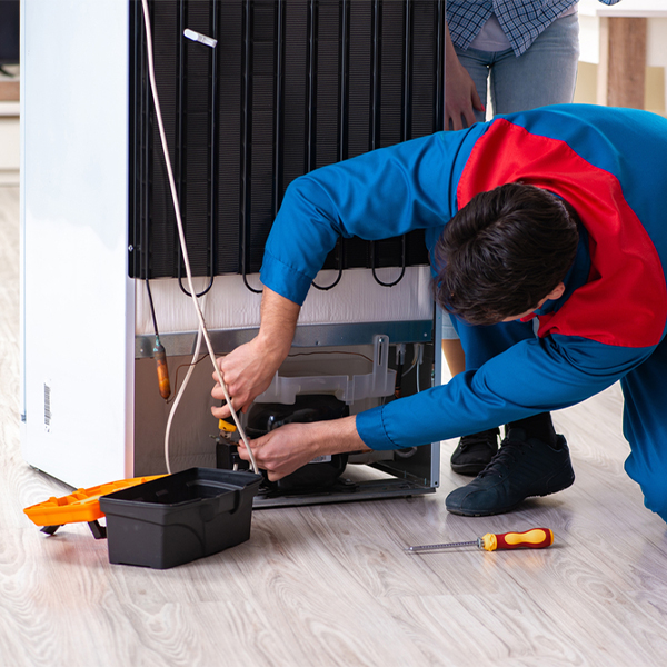 how much do you charge for refrigerator repair services in Scurry